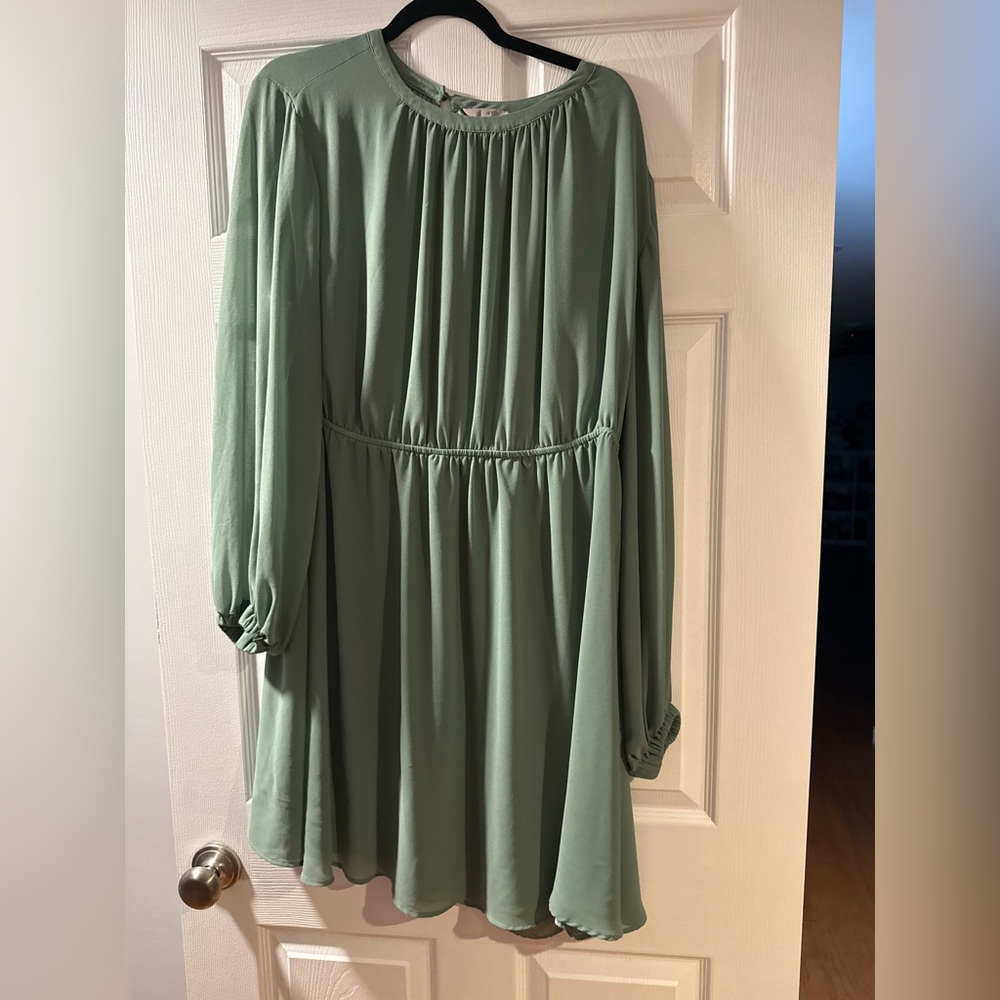 H&M Sage Green Blouse
